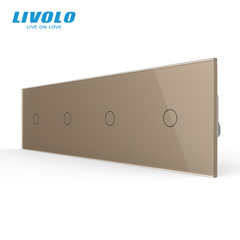 Сенсорный выключатель 4 сенсора Livolo