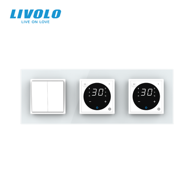 Клавишный выключатель LIVOLO с розеткой