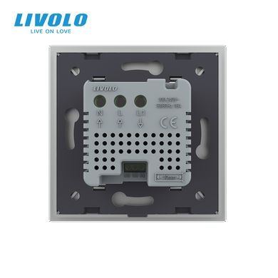 Touch screen Thermostat with external temperature sensor for warm floors Livolo