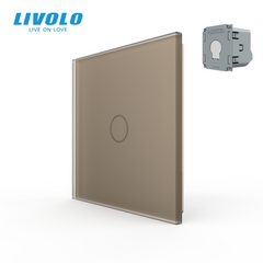 Комплект беспроводной сенсорный выключатель с реле Livolo