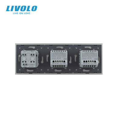 Сенсорный диммер LIVOLO с розеткой