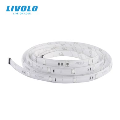 Розумна Wi-Fi світлодіодна LED стрічка 2M 5050 RGB 5 вольт Livolo