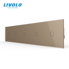 Сенсорний вимикач 5 сенсорів Livolo