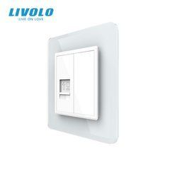 Розетка компьютерная RJ-45 Livolo