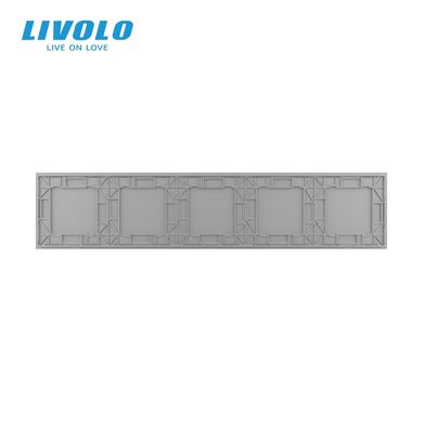 Quintuple blank panel X Gang Livolo