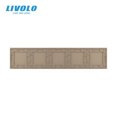 Quintuple blank panel X Gang Livolo