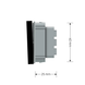 Mechanical three way switch 1 gang module Livolo