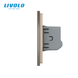 Touch light switch LIVOLO, 5 gangs (1-2-2)