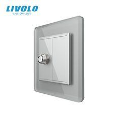 Розетка спутниковая SAT Livolo