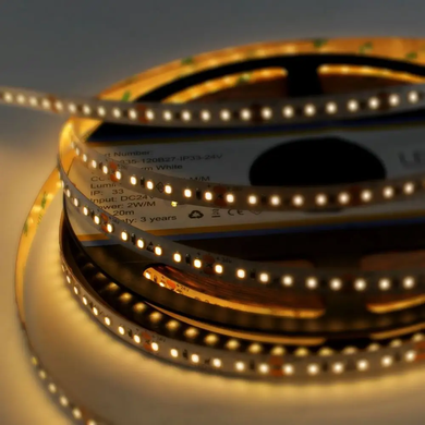 LED стрічка LED-STIL 2700K, 2 Вт/м, 2835, 120 діодів, IP33, 24V, 220 LM, тепле світло