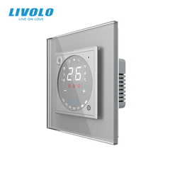 Wi-Fi терморегулятор сенсорный программируемый LIVOLO