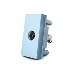 TV socket module Livolo blue (C7-1V-19)