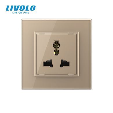 Розетка универсальная 12 стандартов в 1 Livolo