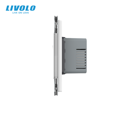 Клавишный выключатель LIVOLO с розеткой