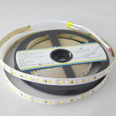 LED strip LED-STIL 3000K, 12 W, 2835, 128 pcs, IP33, 24V, 1700LM