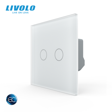 Розумний сенсорний ЕС вимикач 2 сенсори Livolo