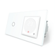 Touch switch 1 gang Thermostat with external temperature sensor for warm floors Livolo